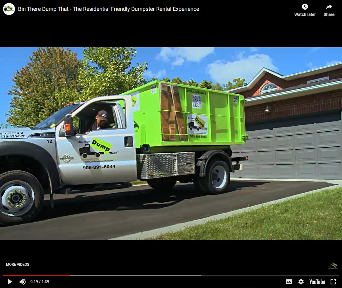 Fairhope Dumpster Rental Process